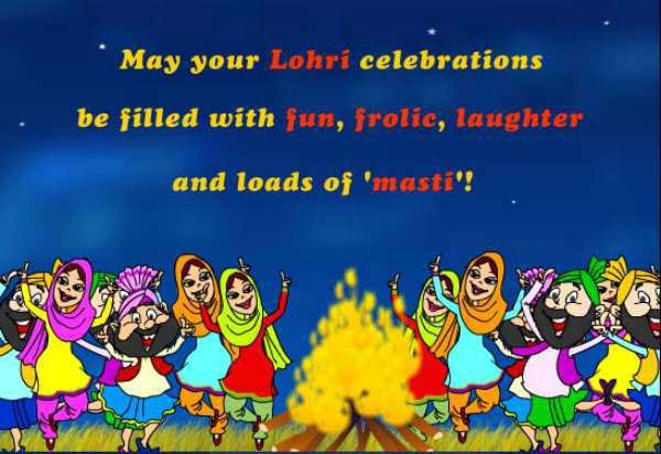 lohri images for drawing