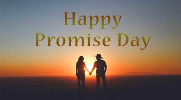 Happy promise day hd wallpaper
