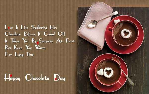 हैप्पी चॉकलेट डे वॉलपेपर 2018 - Chocolate Day Images Download with Shayari HD Pics, Photos Gifs - Whatsapp DP in Hindi for Girlfriend & Boyfriend