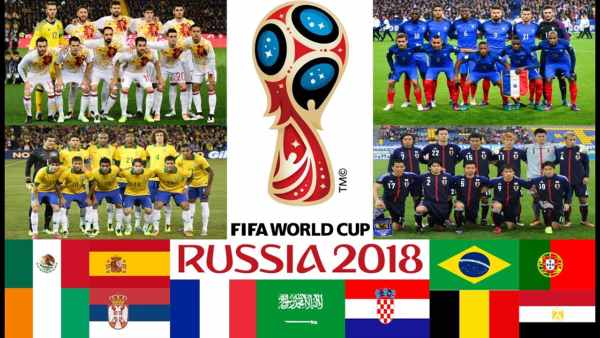 Fifa World Cup 2018 Groups
