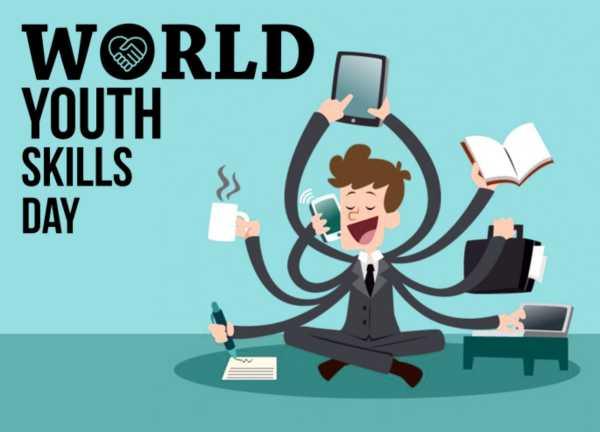 world youth skills day Poster