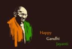 Gandhi jayanti poster