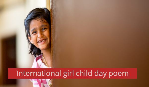 International girl child day poem in hindi