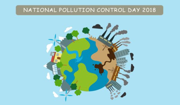 राष्ट्रीय प्रदूषण नियंत्रण दिवस पर चित्र