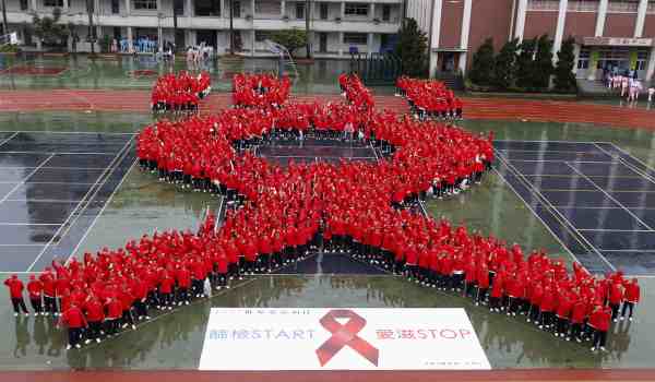 World aids day ribbon image