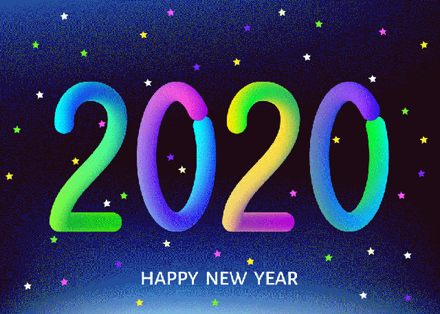 Happy new year gif 2020