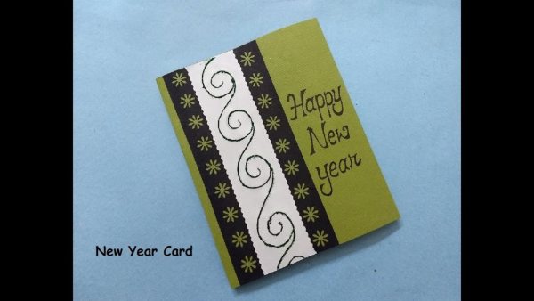 New year card making