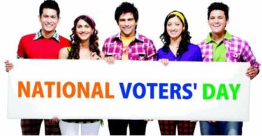 National voters day pledge