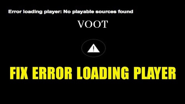 Problem in Voot app