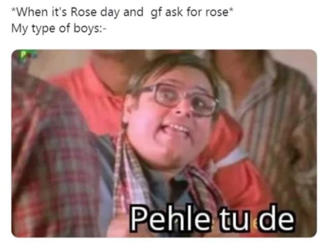 Rose day memes