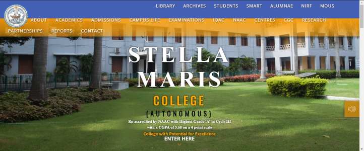 Stella-Maris-College-official-website