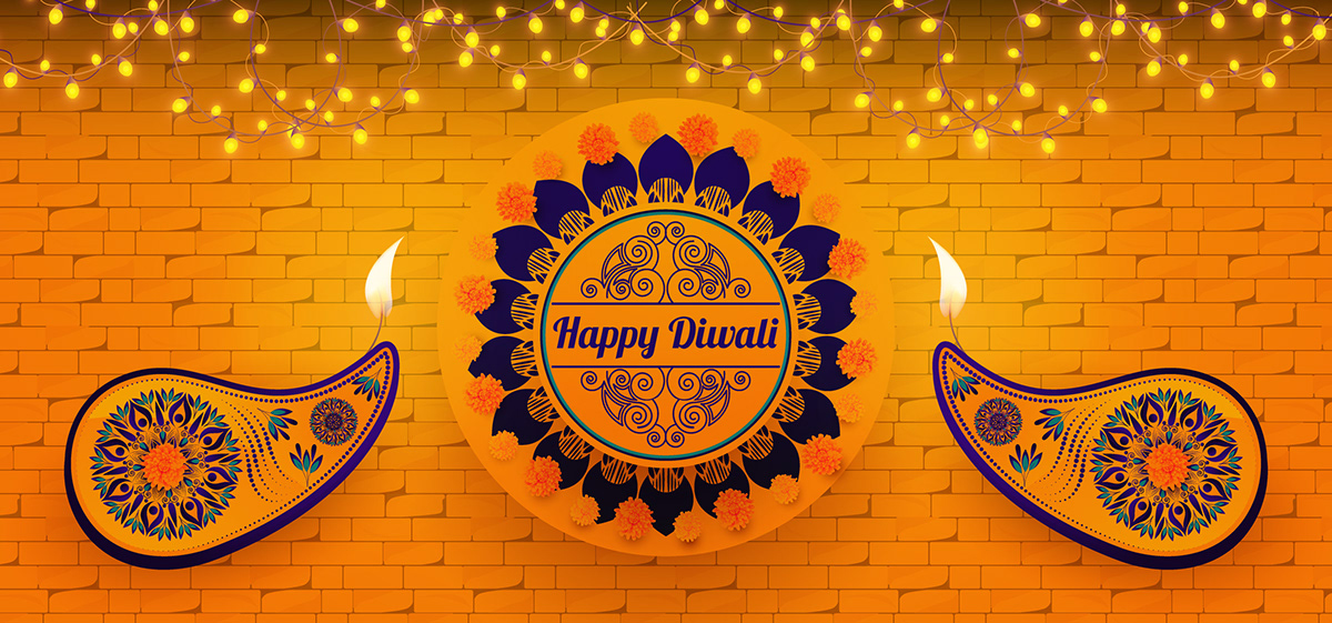 diwali banner background