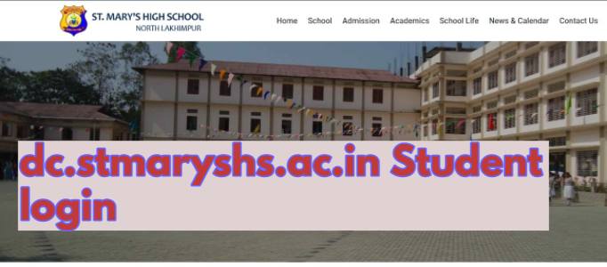 dc.stmaryshs.ac.in Student login