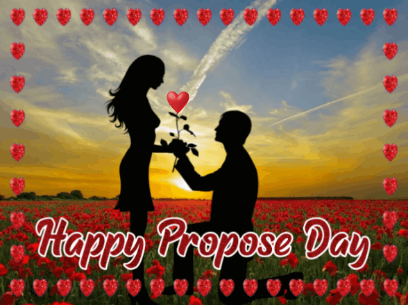 Happy propose day gif images download
