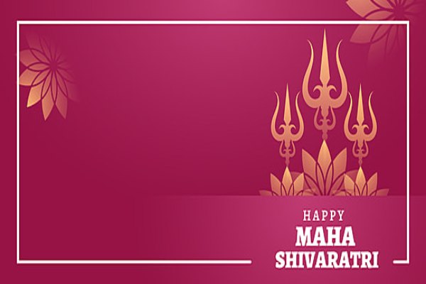 Mahashivratri 2022 banner background