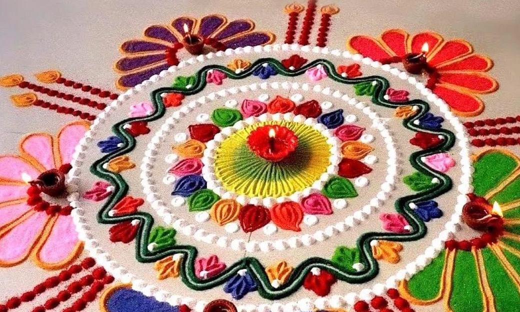 बसंत पंचमी रंगोली 2022 Rangoli Design For Vasant Panchami Hindi Jaankaari 3728