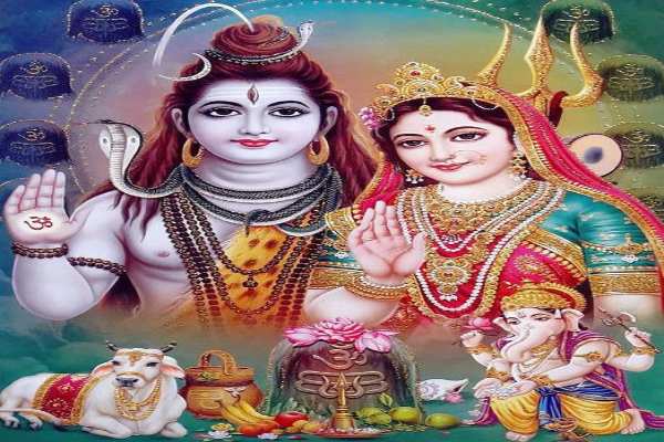 Shiv Parvati Ganesh Images
