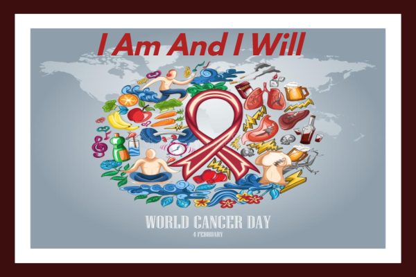 creative poster on world cancer day