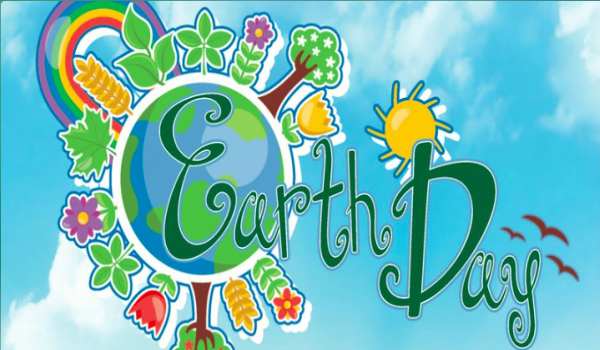 Earth day poster making