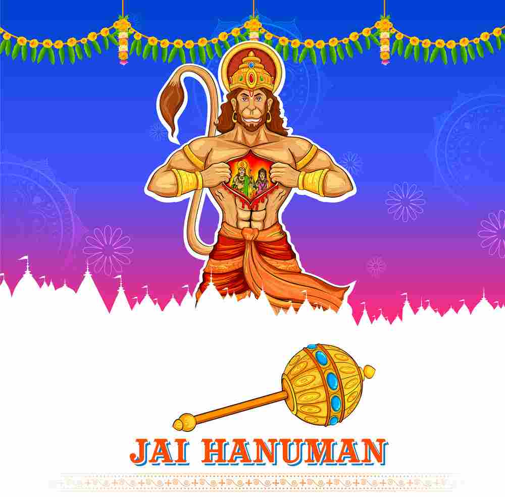 Hanuman Jayanti Banner Design