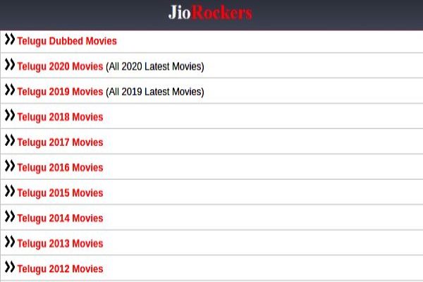 Jio Rockers 2022 Movies